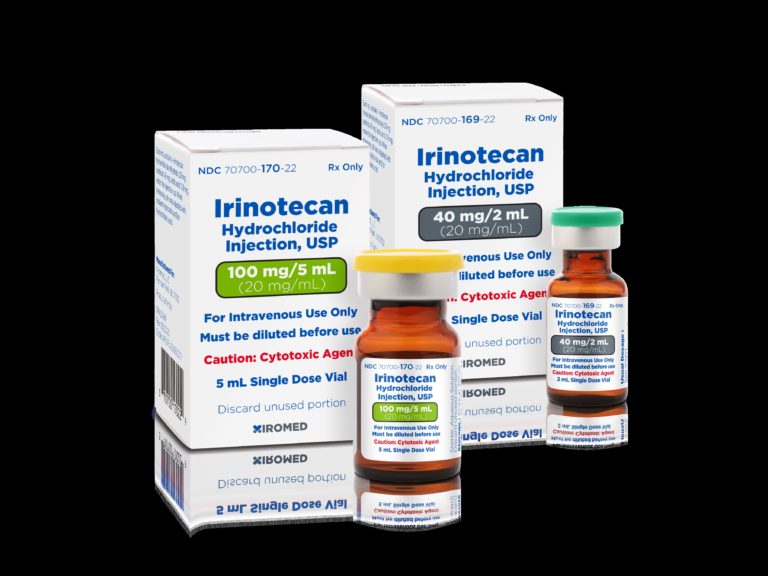 Irinotecan HCL Injection Single Dose Vial Preservative Free 40mg ML