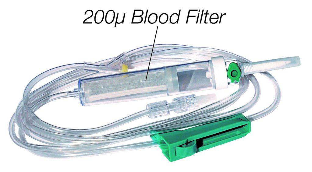 IV Set, Blood Set, 200u Micron Filter, 70