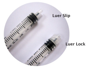 3mL Blister Pack Luer Lock Tip Without Needle (3cc Syringe