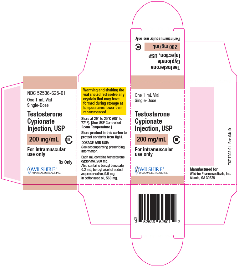 TESTOSTERONE CYPIONATE Injection, 200mg/mL, 10mL, Multiple Dose Vial