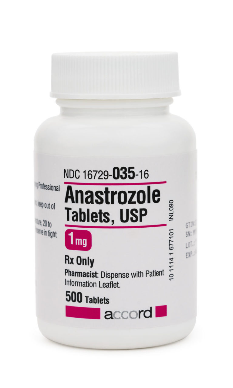 Anastrozole 1mg Tablets 500 Bottle - Merit Pharmaceutical