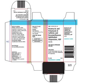 Neomycin / Polymyxin B / Dexamethasone Ophthalmic 3.5% 5mL # 242083060 ...