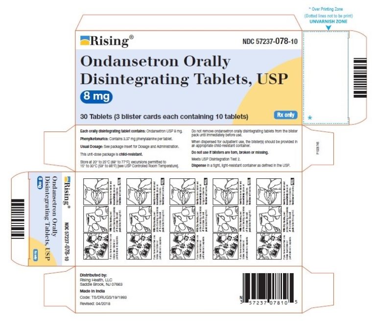 Ondansetron ODT Tablet 8mg, 3x10 UD - Merit Pharmaceutical