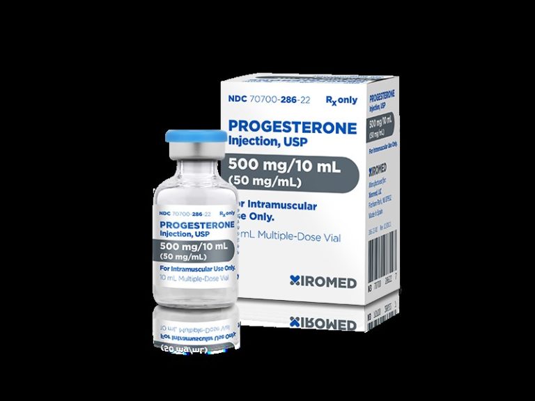 Progesterone 50mg/mL (500mg/10mL) Injection 10 mL MDV (Multiple Dose ...