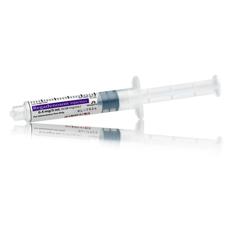 Regadenoson 0.08 mg / mL Injection Prefilled Syringe 5 mL 10 Per Box ...